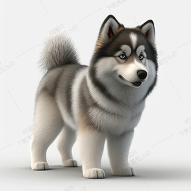 阿拉斯加雪橇犬