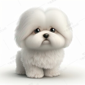 白色马尔济斯犬