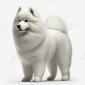 高清萨摩耶犬