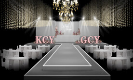 白色婚礼仪式区