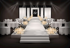 白色婚礼仪式区