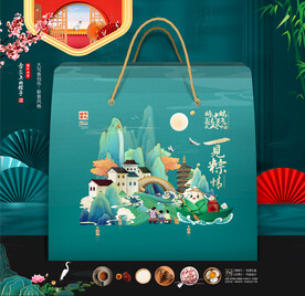 端午包装国潮设计