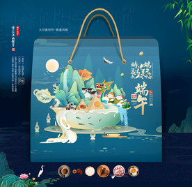 端午国潮包装礼盒设计