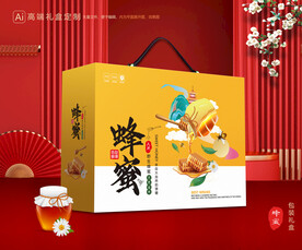 蜂蜜包装 百花蜜礼盒