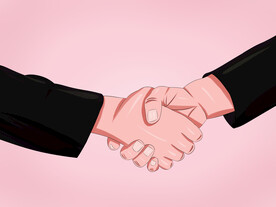 商务握手