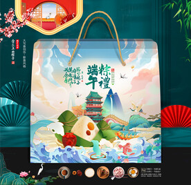 端午包装国潮设计