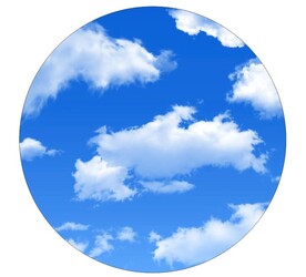 蓝天白云