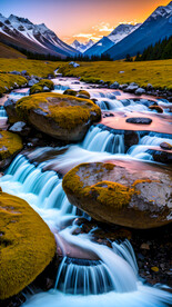 梦境中的高原美景
