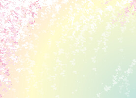 樱花背景矢量图2