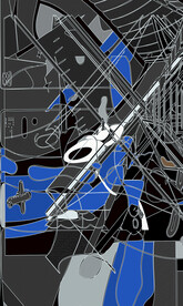 日式抽象装饰画