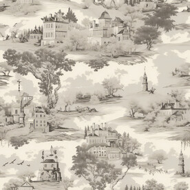 欧式建筑无缝背景