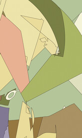 欧美轻奢色块抽象装饰画