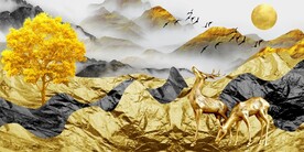 金山麋鹿发财树