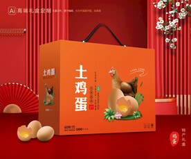鸡蛋包装 土特产礼盒