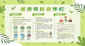 夏季健康教育宣传栏