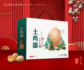 鸡蛋包装 土特产礼盒
