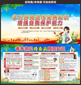 预防传染病宣传栏