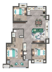 户型图 家配图 洋房图图片