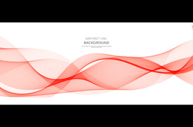 红色条纹线条背景