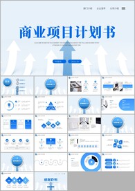 商业计划书项目招商融资ppt