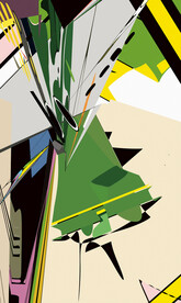 中东色块抽象装饰画