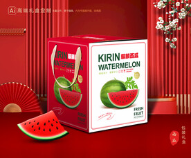 西瓜包装 水果礼盒