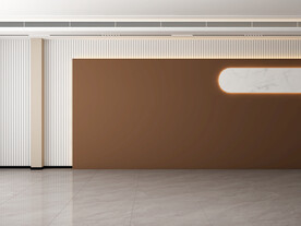 直播间背景墙空场景