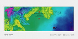 高端水墨丝绸印花