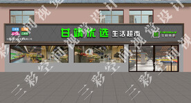 超市门头