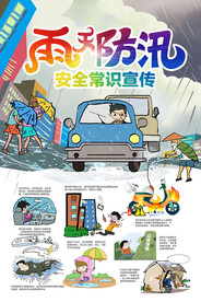 雨季防汛安全常识宣传