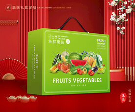蔬菜包装 果蔬礼盒