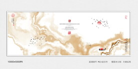 高端水墨丝绸印花