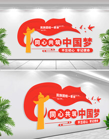 中国梦文化墙