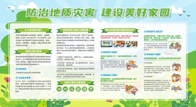 地质灾害防治宣传栏