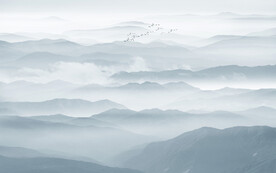 写意水墨山水画