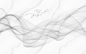 大理石纹水墨山水画背景墙