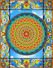 蒂凡尼教堂玻璃
