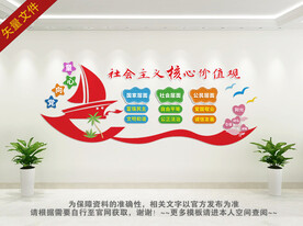 卡通社会主义核心价值观
