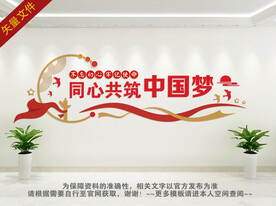 中国梦背景墙
