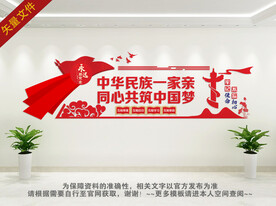 民族团结文化墙