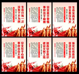 安全生产月宣传栏