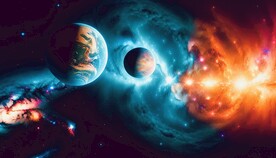 奇幻宇宙壁纸 手绘壁纸