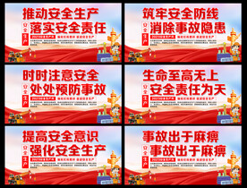 安全生产月宣传栏