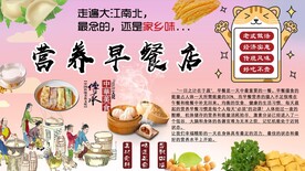 营养早餐背景墙