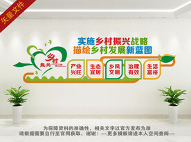 乡村振兴文化墙