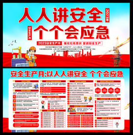 安全生产月宣传栏