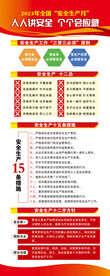 安全生产展架