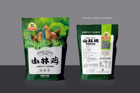 山林鸡包装