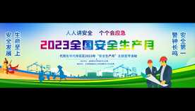 2023安全生产月活动背景
