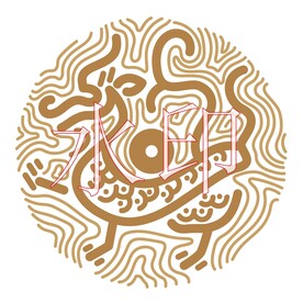 青龙图案设计线描